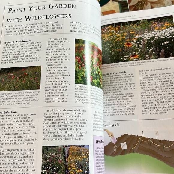 Gardening Essentials Book Hardcover Coffee Table Book Garden Club 2006 Oversized - Picture 9 of 16